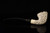 IMP Meerschaum Pipe - Chocolate Chip Churchwarden - Hand Carved with fitted case i2704