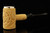srv Premium - Freemasonry Masonic Hammer Block Meerschaum Pipe with case 15758
