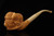 srv Premium - Buffalo Block Meerschaum Pipe by Kenan with fitted case 15770