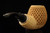 srv Premium - Autograph Series Jumbo Deep Lattice Apple Block Meerschaum Pipe with case 15771