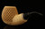 srv Premium - Autograph Series Jumbo Deep Lattice Apple Block Meerschaum Pipe with case 15771