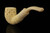 srv Premium - Carved Bent Billiard Block Meerschaum Pipe with fitted case M4589