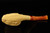 srv - Double Dragon Block Meerschaum Pipe with fitted case 15779