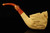 srv - Double Dragon Block Meerschaum Pipe with fitted case 15779