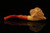 srv - Buffalo Churchwarden Dual Stem Meerschaum Pipe by Kenan with case M4593