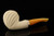 srv Premium -  Swirl RC - Reverse Calabash Meerschaum Pipe with pocket case 15782