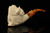 srv - Buffalo Block Meerschaum Pipe with fitted case M4605