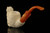srv - Owl Block Meerschaum Pipe by I. Baglan with fitted case M4615