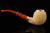srv - Carved Ornament Apple Block Meerschaum Pipe with fitted case 15810