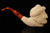 srv - Santa Claus Meerschaum Pipe Carved by I. Baglan with fitted case 15820