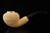 srv Premium - Autograph Series Carved Deluxe Churchwarden Dual Stem Meerschaum Pipe +case 15813