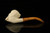 srv - Chinese Wise Block Meerschaum Pipe with fitted case M4636