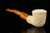 srv - Carved Dublin Block Meerschaum Pipe with fitted case M4637