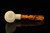 srv - Carved Cobra Block Meerschaum Pipe with fitted case M4638