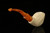 srv - Carved Cobra Block Meerschaum Pipe with fitted case M4638