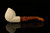 srv - Carved Cobra Block Meerschaum Pipe with fitted case M4638