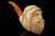 srv - Arabian Meerschaum Pipe Carved by I. Baglan with fitted case 15811