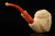 srv - Arabian Meerschaum Pipe Carved by I. Baglan with fitted case 15811