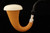 srv Premium - Natural Gourd Calabash Meerschaum Pipe with case 15824
