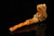 srv - Pirate of Caribbean Block Meerschaum Pipe with fitted case M4639