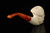 srv - Yin Yang Skull Block Meerschaum Pipe with fitted case M4640