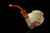 srv - Natural Raw Block Meerschaum Pipe with fitted case M4641