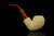 srv - Carved Full Bent Block Meerschaum Pipe with fitted case M4645