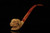 srv - Bulldog Churchwarden Dual Stem Meerschaum Pipe by Kenan with case M4658