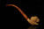 srv - Bulldog Churchwarden Dual Stem Meerschaum Pipe by Kenan with case M4658