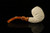 srv - Deluxe Dragon Carved Churchwarden Dual Stem Meerschaum Pipe with case M4662
