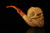 srv - Bearded Skull Churchwarden Dual Stem Meerschaum Pipe by Kenan with case M4664