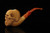 srv - Bearded Skull Churchwarden Dual Stem Meerschaum Pipe by Kenan with case M4664