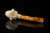 srv - Buffalo Block Meerschaum Pipe with fitted case M4668