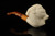 srv - Goat Block Meerschaum Pipe with fitted case M4672