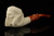 srv - Skull in Claw Block Meerschaum Pipe with fitted case M4678