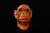 srv - Chimpanzee Block Meerschaum Pipe carved by A. Karahan with fitted case 15830