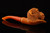 srv - Chimpanzee Block Meerschaum Pipe carved by A. Karahan with fitted case 15830