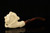 srv - Lion in Claw a Meerschaum Pipe with fitted case 15831