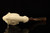 srv - Lion in Claw a Meerschaum Pipe with fitted case 15831