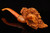 srv - Hercules and the Nemean Lion Block Meerschaum Pipe carved by A. Karahan with fitted case 15832