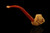 srv - Eagle's Claw Churchwarden Dual Stem Meerschaum Pipe with case M4695
