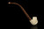 srv - Eagle's Claw Churchwarden Dual Stem Meerschaum Pipe with case M4696