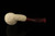 srv Premium - Carved Churchwarden Dual Stem Meerschaum Pipe with case M4698