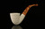 srv - Lattice Dublin Block Meerschaum Pipe with fitted case M2320