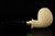 IMP Meerschaum Pipe - Sumela - Hand Carved  9 mm Filter Pipe with case i2724