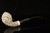 IMP Meerschaum Pipe - Chocolate Chip Churchwarden - Hand Carved with fitted case i2725