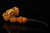 srv - Carved Eagle's Claw Block Meerschaum Pipe Carved by Alpaslan with fitted case 15846