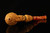 srv - Carved Amphora Block Meerschaum Pipe Carved by Alpaslan with fitted case 15848