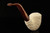 srv Premium - Deluxe Carved Dublin Block Meerschaum Pipe with fitted case 15551