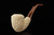 srv Premium - Deluxe Carved Dublin Block Meerschaum Pipe with fitted case 15551